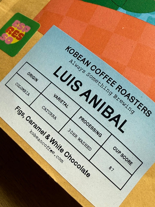 Luis Anibal - (30hr Washed Caturra) (In-House Espresso) SCA: 87