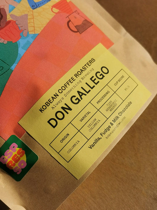 Don Gallego (72HR Anaerobic Washed, Yellow Colombia) ESPRESSO SCA:85.5