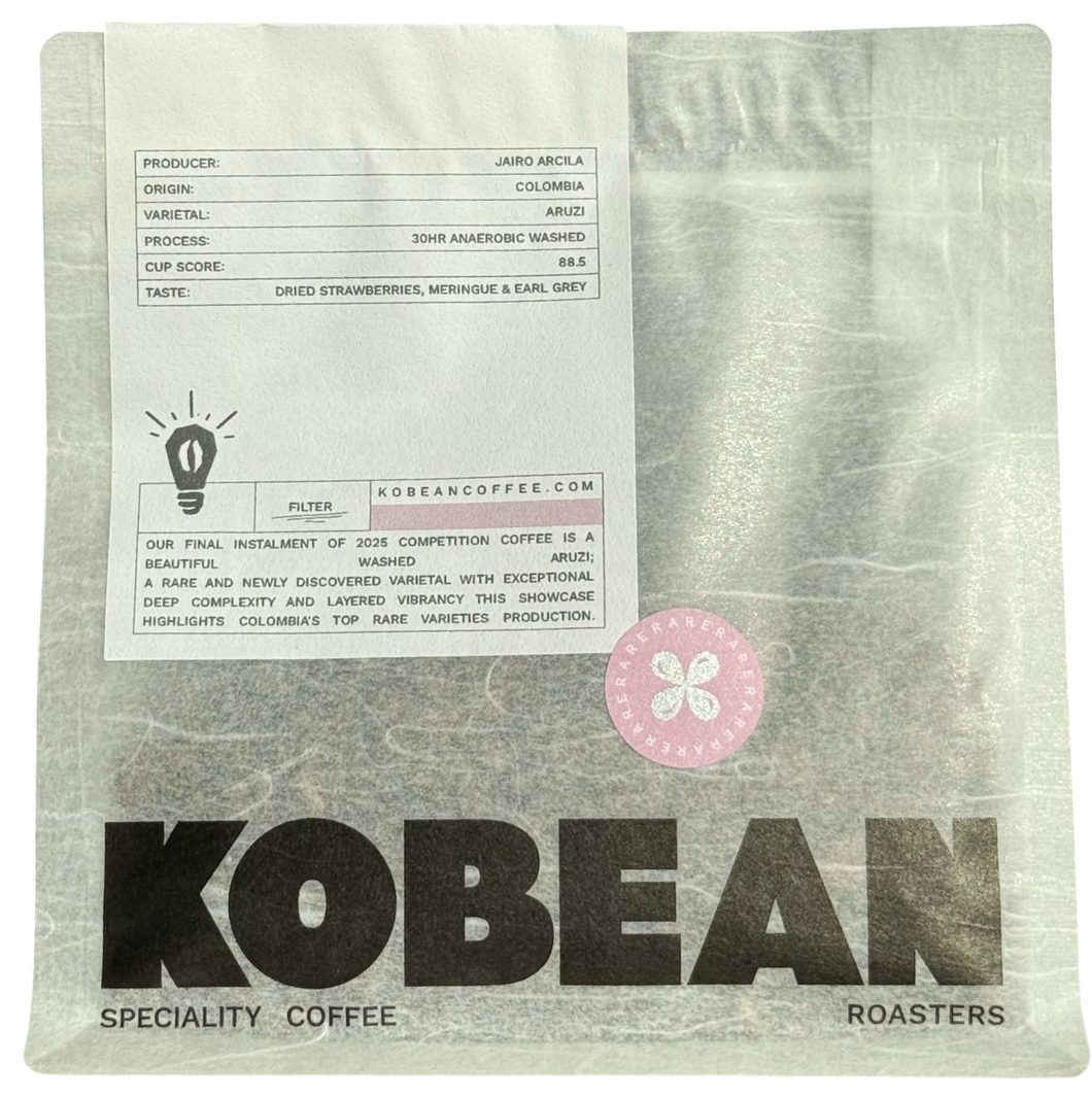 Jairo Arcila - (30hr Anaerobic Washed, Aruzi) SCA: 88.5