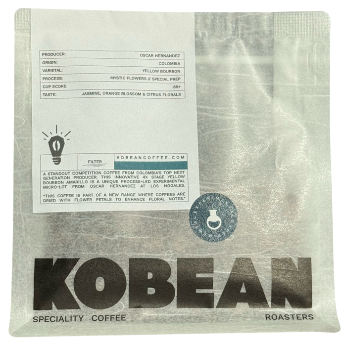 Oscar Hernandez - (Mystic Flowers // Special Prep, Yellow Bourbon) SCA: 89+