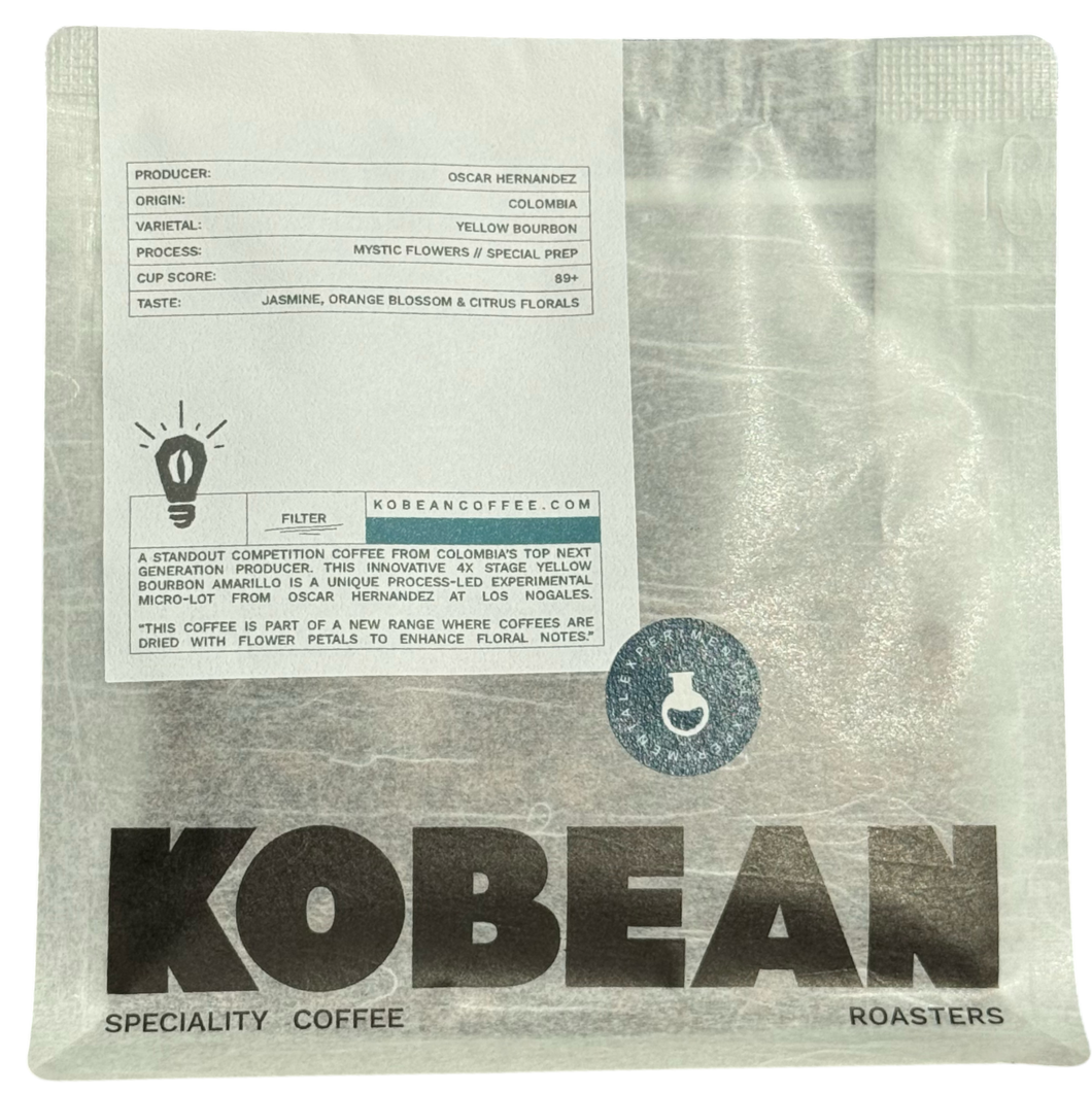 Oscar Hernandez - (Mystic Flowers // Special Prep, Yellow Bourbon) SCA: 89+