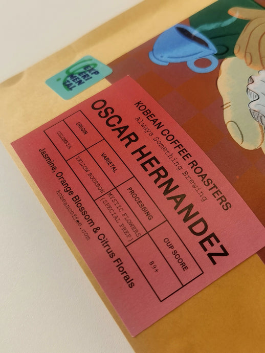 Oscar Hernandez - (Mystic Flowers // Special Prep Yellow Bourbon) SCA: 89+
